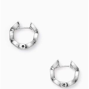 kate spade Jewelry - kate spade gatsby dot huggies earrings nwt kate spade Jewelry - kate spade gatsby dot huggies earrings nwt